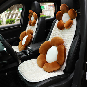 Coussin de siège auto Puff Co universel en peluche respirant antidérapant pour siège avant toutes saisons pièce unique - Product Image 2