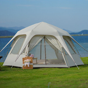 Carpa Plegable Portátil de Una Habitación, Carpa Hemisférica de Malla Oxford Automática Anti-Tormenta para Acampar al Aire Libre y Uso como Yurta de <span class=keywords><strong>Circo</strong></span> - Product Image 1