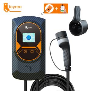 Estación de Carga para Vehículos Eléctricos, 32A, CCS Tipo 2 y Tipo 1, Wallbox, Montaje en Pared, 7.6KW, Cable IEC62196, Control por Aplicación - Product Image 1