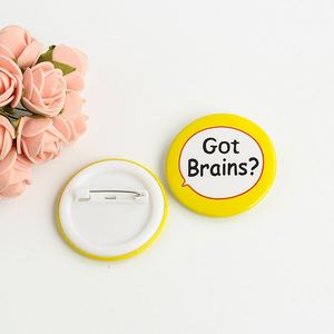 เข็มกลัดโลหะดีบุกแบบกำหนดเองได้ พิมพ์ลายส่วนตัว พร้อมสลักชื่อ - Product Image 4