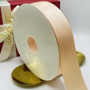Ruban en satin aux tons pastel, palette de couleurs douces pour les fêtes nuptiales et les événements romantiques - Product Image 2