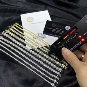 <span class=keywords><strong>Bracciale</strong></span> Tennis in Moissanite Pronto per la Spedizione, <span class=keywords><strong>Bracciale</strong></span> Iced Out in Argento <span class=keywords><strong>925</strong></span>, <span class=keywords><strong>Bracciale</strong></span> Hiphop in Moissanite per <span class=keywords><strong>Uomo</strong></span> e Donna - Product Image 6