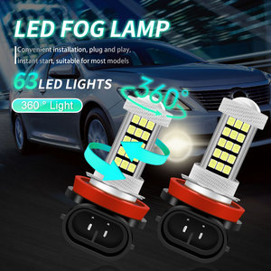 Kaidengzhe - Bombillas LED para Faros Delanteros de Coche, con Luz Estroboscópica y Antiniebla, RGB, Blancas, Plug and Play, 12-24V, H11, 9006, 9005, <span class=keywords><strong>H8</strong></span> - Product Image 2