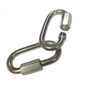 Mosquetón de Seguridad Ovalado de Acero Inoxidable Altamente Pulido con Cierre Rápido para Aplicaciones de Minería, Venta al Por Mayor - Product Image 5