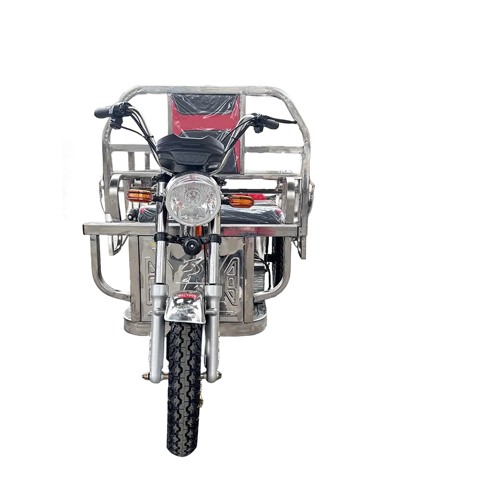 Desain baru kargo listrik tingkat tinggi sepeda Motor roda tiga 1000w 3 roda bermotor becak untuk penjualan terlaris