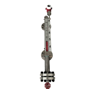 Capteur de niveau d'eau à flotteur, indicateur magnétique à ailette, jauge en acier inoxydable IP66, précision 1%, montage manuel latéral - Product Image 2