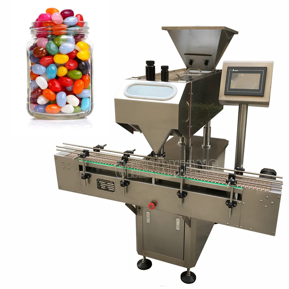 Fabricante de conteo automático de dulces contador de botellas
