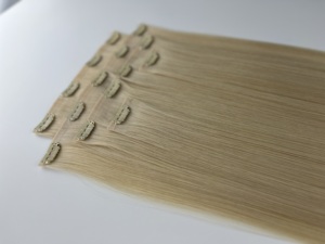 2024 Hot Bán chất lượng hàng đầu trong kho vô hình Clip Ins Clip liền mạch trong tự nhiên phần mở rộng tóc con người - Product Image 5