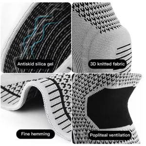 Ginocchiera in Silicone con Logo Personalizzato, Supporto per <span class=keywords><strong>Ginocchio</strong></span> Antiscivolo per Sport e Basket - Product Image 6