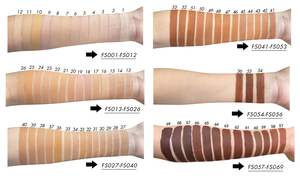 Fond de teint liquide pour le visage en vrac personnalisé, vegan, imperméable, couvrant à 100%, 69 couleurs, marque privée, pour peaux noires - Product Image 3
