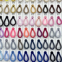 Corde Élastique Robuste Tressée en Caoutchouc, 320 Couleurs, 2 mm, 2,5 mm, 3 mm, au Détail et en Gros