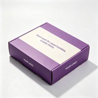 Boîte d'emballage alimentaire à emporter de haute qualité, boîte d'expédition pour desserts, boîte à donuts avec logo personnalisé, emballage pour donuts