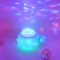 Nouvelle veilleuse projecteur de ciel étoilé mignonne pour bébé, projecteur de bruit blanc pour chambre à coucher, lampe en silicone paresseux, projecteur d'étoiles pour enfants