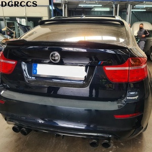 For X6M E71 PSM Style Carbon Fiber Rear Spoiler Trunk Wing 2007-2014 Carbon Fiber - Product Image 6