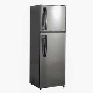 Réfrigérateurs verticaux à double porte en acier inoxydable VCM de 280 L grande capacité, vente directe d'usine, congélateur supérieur, 2 portes - Product Image 3