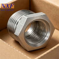 NXF UNS S20910 XM-19 OD DN6-DN1200 pression  raccord de forgeage en acier inoxydable spécial douille filetée à tête hexagonale