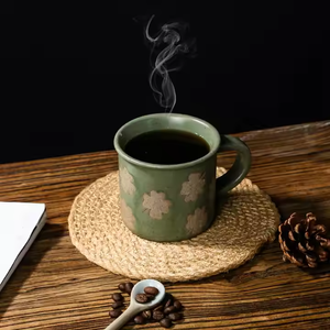 Wholesale Custom Porcelain Travel Mugs High Quality Big Capacity Dishwasher <b>Microwave</b> Safe Reusable Food Safe Certified Cartoon - Product Image 4