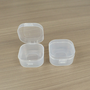 Transparent Plastic <b>Storage</b> <b>Box</b> Square With Lid For <b>Small</b> Parts Organizing Jewelry Chips Screws F70F80F90 - Product Image 4