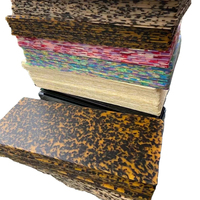 Feuille d'acétate de cellulose pour lunettes de soleil, cadre de lunettes de soleil, bijoux, matériel d'art, plusieurs couleurs disponibles