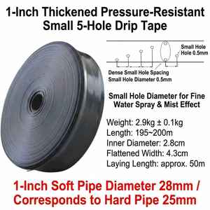 Vente Flash : Bande d'irrigation micro-pulvérisatrice en PE, perforée au laser, pour l'irrigation agricole économe en <span class=keywords><strong>eau</strong></span> - Product Image 3