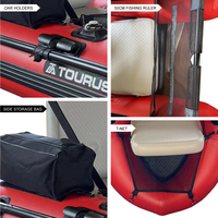 Fabriqué en Chine Pvc Plastique Ventre Bateau Gonflable Flotteur Tube 170cm Poissons Bateaux à vendre