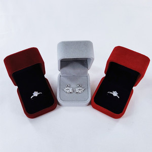 Wholesale Custom Logo Velvet LED Display <b>Box</b> for Jewelry for <b>Rings</b> Earrings Bracelets Necklaces and Pendants - Product Image 1