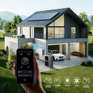 Pompe à chaleur photovoltaïque Nulite R32 3 en 1, solaire PV, WiFi, RS485, chauffage, refroidissement, chauffe-eau DHW, pompe à chaleur, Heat Pump2 - Product Image 2