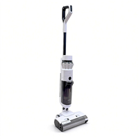 Aspirateur Balai Électrique Sans Fil Puissant 170W Humide/Sec avec Filtration HEPA, Moteur Sans Balais et Auto-Nettoyant pour la Maison