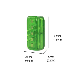 Jouet anti-stress EDC pour adulte, type Fidget Spinner, en PMMA à 3 couches, avec fonction de poussée magnétique pour cartes et pièces de monnaie, structure PPBA - Product Image 3
