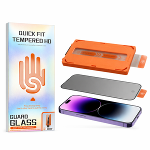 Protection d'écran en verre trempé de confidentialité Grade AAA 9H, verre <span class=keywords><strong>Asahi</strong></span> du Japon, anti-poussière, application facile, oléophobe, anti-espion pour iPhone 11-18 - Product Image 1