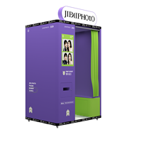 Machine Photobooth Style Sport Dynamique en Libre-Service pour Centres Commerciaux, Arcades, Clubs et Lieux de Divertissement