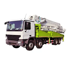 CE certified concrete pump price 56M concrete machinery machine concrete pump truck mounted for sale