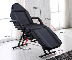 Professional Foldable Massage <b>Table</b> Stainless Steel Frame High-Density Sponge-Multifunctional Salon Spa Equipment for Home - Product Image 5