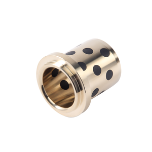 บูชทองเหลืองแบบไม่ใช้น้ำมันหล่อลื่นในตัว พร้อมคุณสมบัติป้องกันการสึกหรอ สำหรับหุ่นยนต์อุตสาหกรรม รุ่น DIN9834 (มีบริการ OEM) - Product Image 2