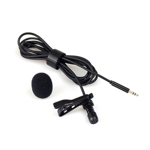Mini Tie-clip Condenser Miniature Lavalier Microphone Microfone Light-weight,condenser Microphone Professional <strong>Mic</strong> 35HZ-18KHZ - Product Image 5