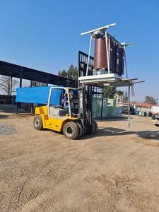 Carretilla elevadora diésel de cambio lateral <span class=keywords><strong>SNSC</strong></span> de 7 toneladas <span class=keywords><strong>FD70</strong></span> con caja de cambios de núcleo de mástil completamente libre Triplex para restaurantes y granjas - Product Image 6