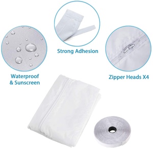 Kit d'installation universel pour fenêtre - Tissu et plastique écologiques à usage industriel pour climatiseurs portables - Installation facile de climatiseurs mobiles - Product Image 5