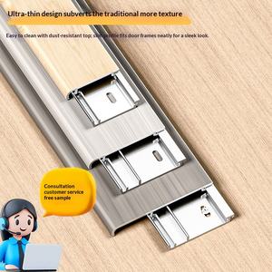 Plinthe d'angle incurvée ultra-mince de luxe léger avec traitement anti-oxydation 6cm 4cm - Product Image 2