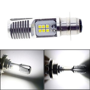 Ampoule de phare de moto LED super lumineuse 6000K, faisceau Hi/Lo, ampoules de phare de moto LED universelles H4/P15D/BA20D - Product Image 6