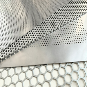 Tôles métalliques perforées à trous ronds/carrés en acier inoxydable/galvanisé/aluminium, compatibles soudage, certifiées ISO9001, filtres - Product Image 6