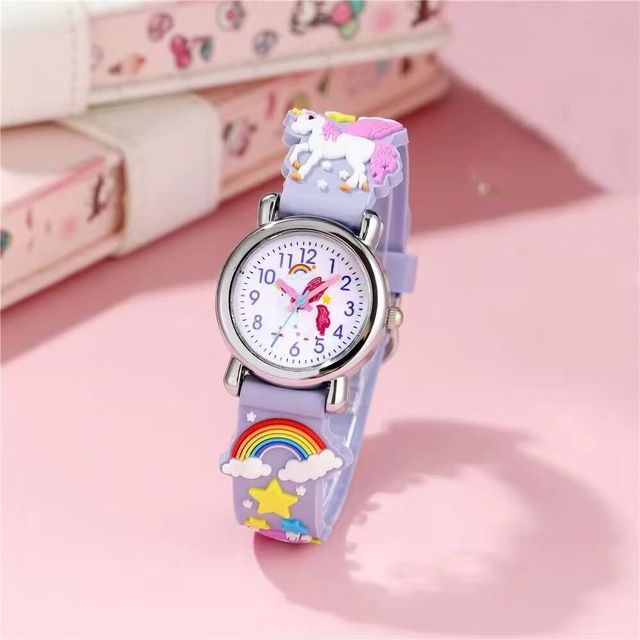 3d Kids Wrist Watch Quartz Children Waterproof Sports Cartoon Kids Watch Manufacturer Custom Analog Baby