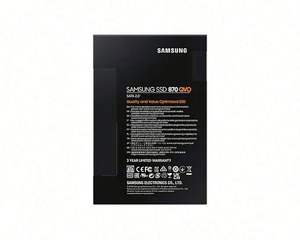 Pour disque SSD Samsung MZ-77Q8T0B/CN 870 QVO SATA 2,5 pouces V-NAND 4 bits MLC AES 256 bits Contrôleur MKX - Product Image 6