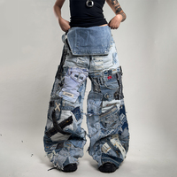 DIZNEW 2025 Jeans pour hommes Jeans droits vintage Design haut de gamme Artisanat complexe Échantillon gratuit Fabrication directe en usine