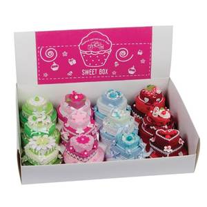 Faveurs de fête en carton multicolores en forme de cœur et de gâteau pour ajouter une touche amusante à votre événement ! - Product Image 1