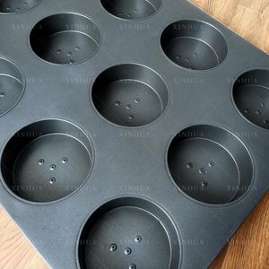 Tùy Chỉnh <span class=keywords><strong>Mini</strong></span> Mùa Xuân Hình Thức Cupcake Chảo Bánh Mì Bánh Khuôn Nhôm Burger <span class=keywords><strong>Muffin</strong></span> Khuôn - Product Image 3