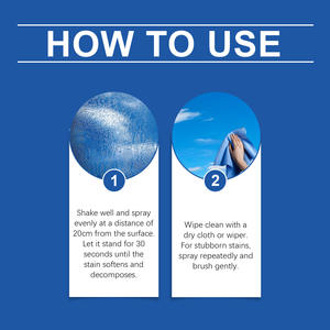 High Quality 200ml Disposable Eco-Friendly <b>Liquid</b> Bathroom Glass Cleaner - Product Image 6