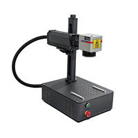 Fabricant de machines de marquage et de gravure laser à fibre JPT M7 MOPA portables mini de bureau 20W 30W 50W, prix usine OEM ODM personnalisé