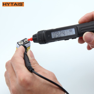 HYTAIS popüler tarzı Mini kalem dijital multimetre ile canlı/ncv temassız gerilim algılama multimetre test cihazı - Product Image 3