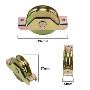 Transporteur coulissant pliant clôture porte <span class=keywords><strong>roue</strong></span> robuste porte coulissante <span class=keywords><strong>roue</strong></span> - Product Image 2
