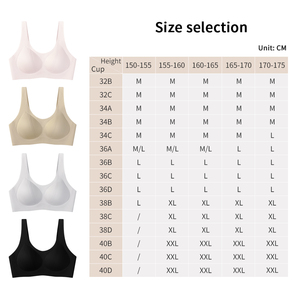 批发固定杯文胸 U型后背软支撑文胸，适合丰满女性日常穿着 - Product Image 4